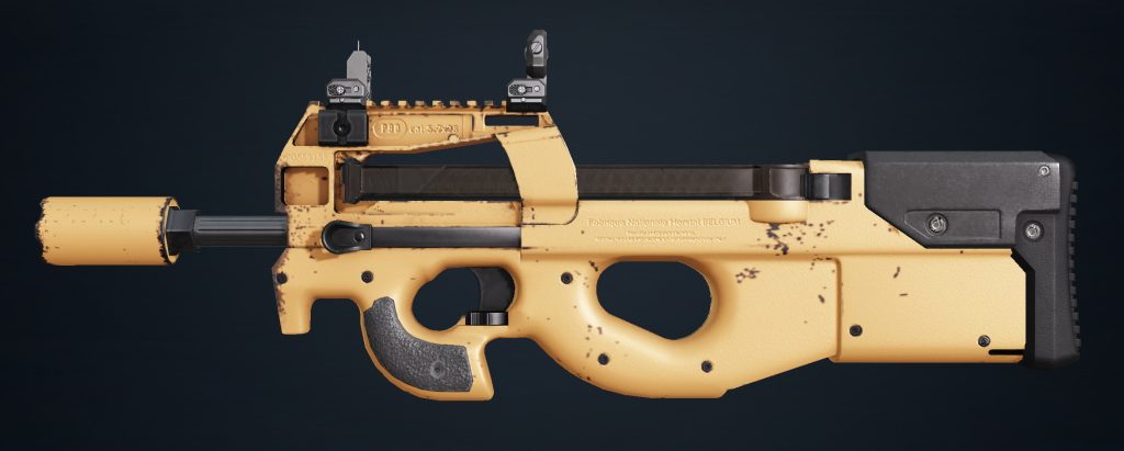 P90 Gold Skin